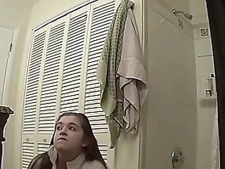 Spying On My Stepsister's Solo Orgasm